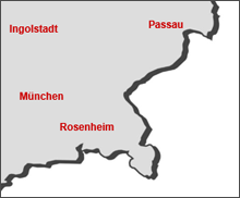 Umland von Rosenheim