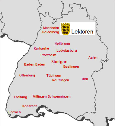 Lektoren in Baden-Württemberg