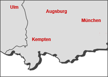 Umland von Kempten