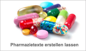 Pharmazietexte erstellen lassen