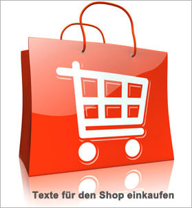 Texte für den Onlineshop